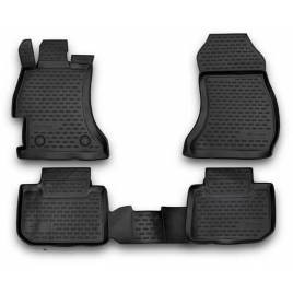 3D Rubber floor mat  set Subaru XV (2011-2019)