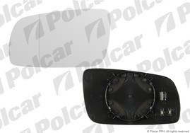 Mirror glass insert  Audi/VW, left