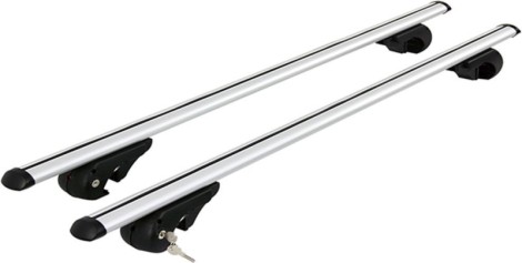 Roof mount (only for cars with railings), universal, 135cm
