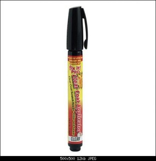 Touch-in Paint Pen for shading of scratches, 10ml., dark green metallic
