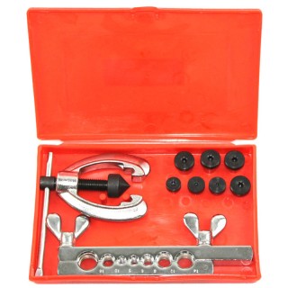 DOUBLE FLARE BRAKE LINE FLARING HAND TOOL SET KIT 