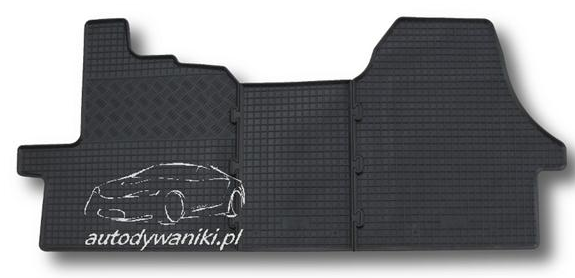Rubber floor mat set Peugeot Boxer (2006-)