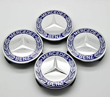 Discs inserts/caps set, 4x d-75mm