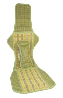 Seat cushion, straw inserts
