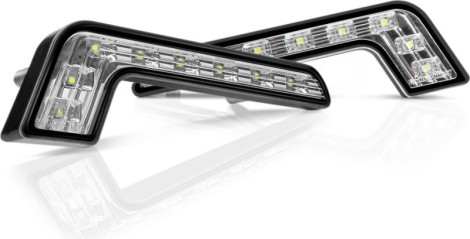 8LED SMD E4 DRL Lights, white light