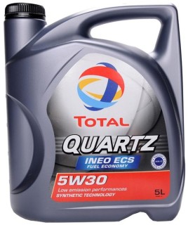 Synthethic motor oil Total 5W30 QUARTZ INEO L-LIFE, 5L