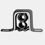 Rubber muffler fitting