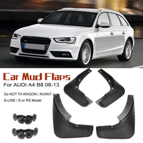 Mud flaps set Audi A4 B8 AVANT (2007-2015)