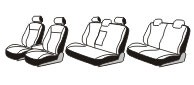 Seat covers Opel Zafira B (2005-2011)