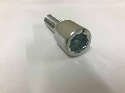 Disc screw for aluminum rims 