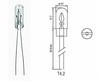 Bulb 12V 1.2W