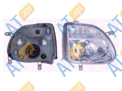 Headlamp Opel Agila (2000-2002), right