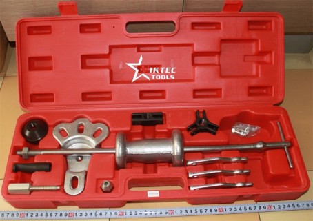 Wheel hub removal set/ Sliding hammer/puller set 10pcs. 