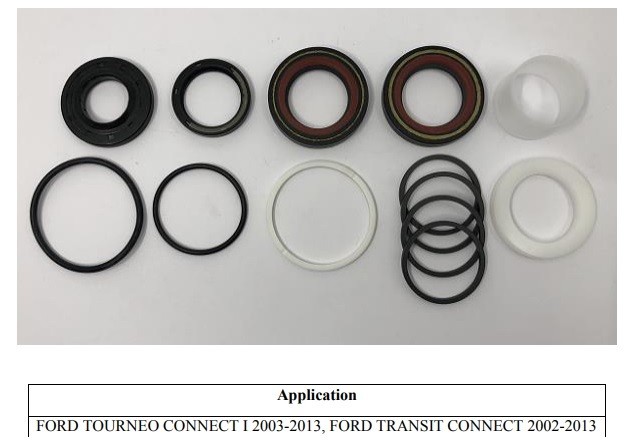 Steering rack repair kit Ford Transit (2000-) (TRW steering rack) 