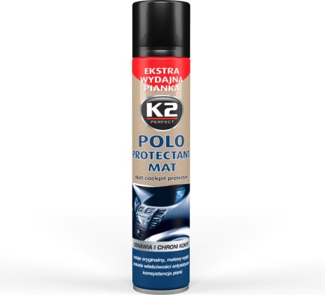 Dashboard polishing - K2 Polo Cockpit MATT, 300ml.