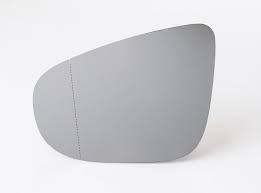 Mirror glass Audi A6 C7 (2010-), left side