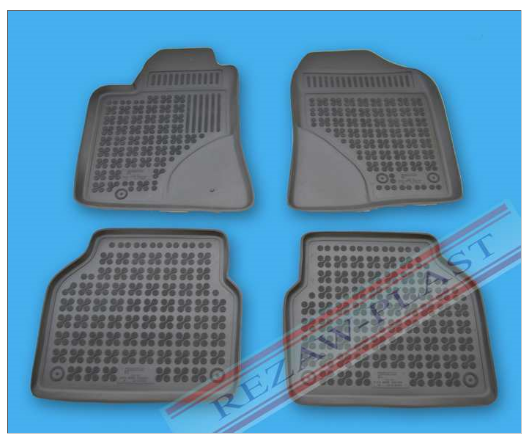 Rubber floor mat  set Toyota Corolla (1995-2000)  with edges