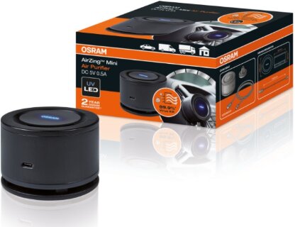 Mini car Air purifier -  OSRAM AirZing UV LED, 12V