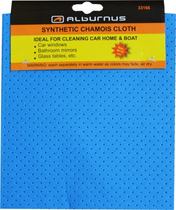 Synthetic chamois cloth, 35x40cm