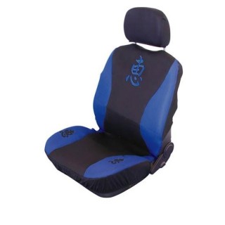 Seat cover set Carpoint, blue/black