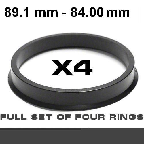 Wheel hub centring ring 89.1mm - 84.0mm