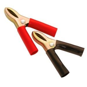 Car battery clamp set 40A, 12V