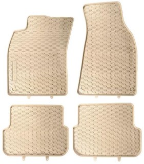 Rubber floor mats Audi A6 C6 (2004-2011)