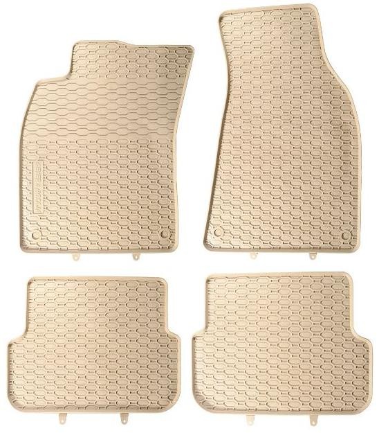 Rubber floor mats Audi A6 C6 (2004-2011)