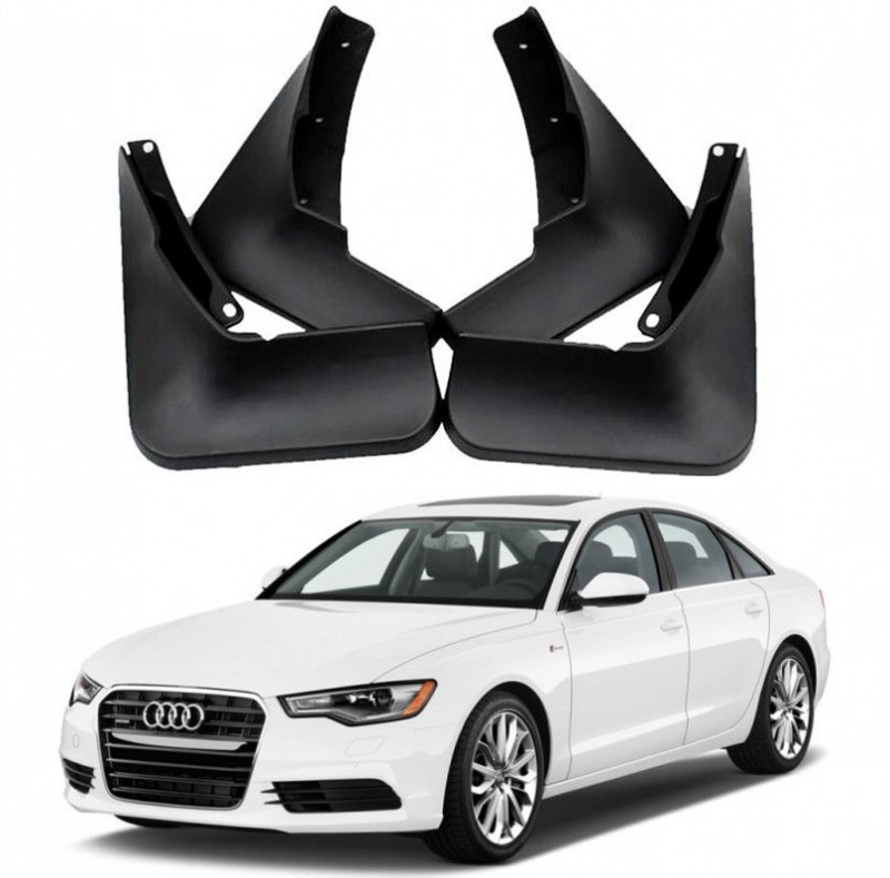 Mud flaps set Audi A6 C7 (2011-2014) / SALOON ONLY