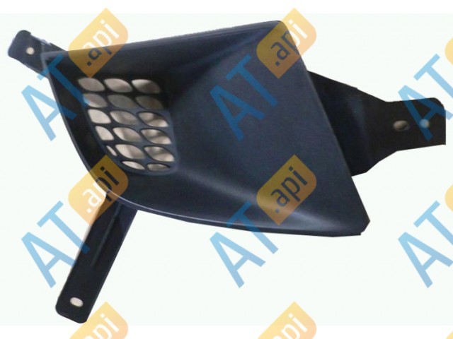 Front bumper fog lamp cover Hyundai i30 (2007-2010), right