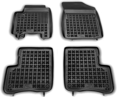Rubber floor mat  set Toyota Yaris (1998-2005) with edges