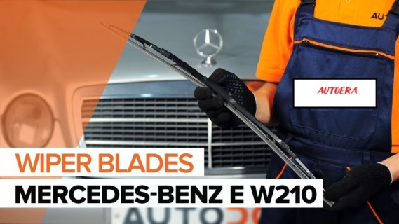 Front wiperblade BOSCH for Mercedes E-class W210 (1995-2002), 64cm