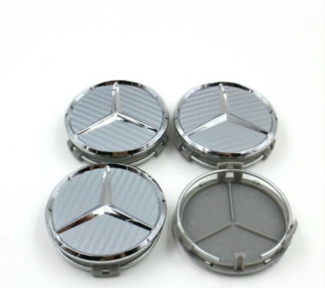 Discs inserts/caps set, 4x d-75mm 