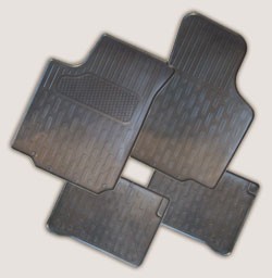 Rubber floor mats set Skoda Octavia (1996-2004)