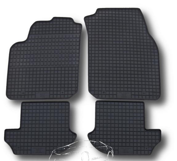 Rubber floor mats set Ford KA (1997-2008)