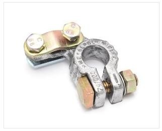 Battery clamp, - (negative)