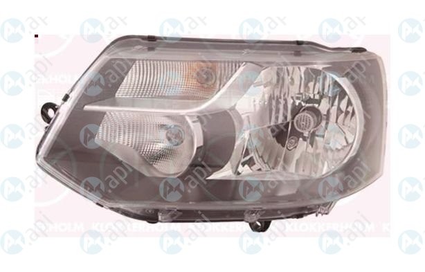 Headlight lamp VW T5 (2009-), left
