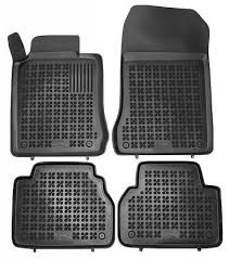 Rubber floor mat set Mercedes-Benz E-Klass W210 (1995-2003) with edges