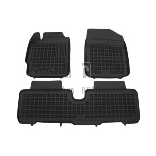 Rubber floor mat  set Toyota Yaris (2005-2011)/Urban Cruiser (2008-) with edges