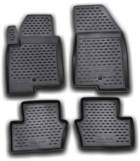 3D Rubber floor mats set Dodge Caliber (2006-2013)