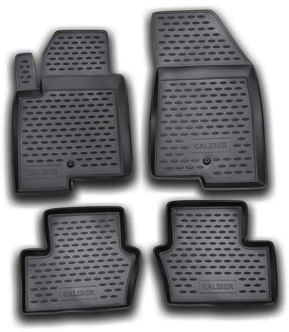 3D Rubber floor mats set Dodge Caliber (2006-2013)