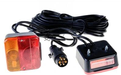 Trailer lamp set, 12V