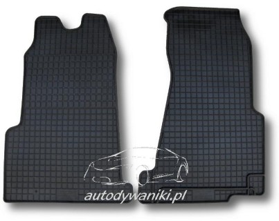 Rubber floor mats set Ford Transit (2000-2006)