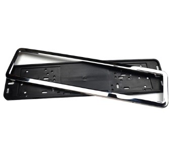 Stainless steel Number plate holder - chrome
