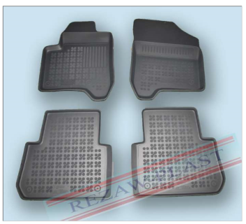 Rubber floor mat set Citroen C3 Picasso (2009-) with edges