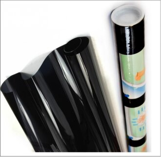 Solar film BLACK (~45%), 3m X 0,75m