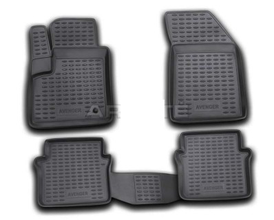3D Rubber floor mats set Dodge Avenger (2008-2016)
