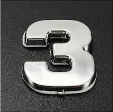 Sticker 3D - sign 3