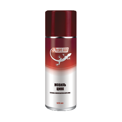 Anticorosion spray - 3Ton with zinc, 500ml.