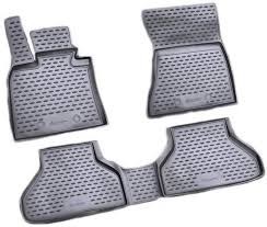 3D Rubber floor mat  set   BMW X6 E71 (2008-2014) with edges 